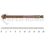 Анкер клиновой, желтый цинк 12х180 (5шт) – фото