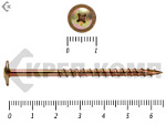 Саморезы с прессшайбой по дереву HIMTEX, Wood-Plate 4.0х65 мм (250 шт) – фото