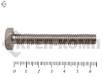 Болты с полной резьбой, нержавеющие DIN933 А4 6х 65 "МОСКРЕП" (100 шт) – фото