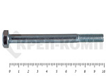 Болты DIN 931, с неполной резьбой, цинк, 10х100 мм пр.8.8 (25 кг/343) – фото