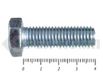 Болты DIN 931, с неполной резьбой, цинк, 12х 40 мм пр.8.8 (25 кг/484) – фото