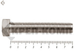 Болты с полной резьбой, нержавеющие DIN933 А2 16х 80 "МОСКРЕП" (25 шт) – фото