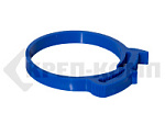 Хомут силовой пластиковый Ø65-59 (ППр) синий (10 шт) Clip-Track – фото