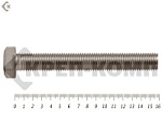 Болты с полной резьбой, нержавеющие DIN933 А2 20х160 (10 шт) – фото