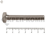 Болты с полной резьбой, нержавеющие DIN933 А2 6х 60 "МОСКРЕП" (100 шт) – фото