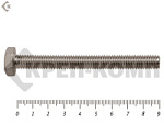Болты с полной резьбой, нержавеющие DIN933 А2 5х 90 "МОСКРЕП" (100шт) – фото