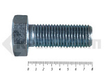 Болты DIN 931, с неполной резьбой, цинк, 30х 80 мм пр.8.8 (12,1 кг/19) – фото