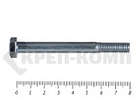 Болты DIN 931, с неполной резьбой, цинк, 8х 80 мм пр.8.8 (25 кг/678) – фото