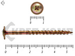 Саморезы с прессшайбой по дереву HIMTEX, Wood-Plate 4.0х55 мм (250 шт) Распродажа – фото