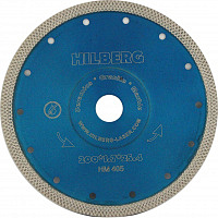 Диск алмазный отрезной 200*25,4/22,23 мм Hilberg Турбо ультратонкий х-тип (1 шт.)