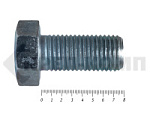 Болты DIN 931, с неполной резьбой, цинк, 36х 80 мм, пр.8.8 (25 кг/23) – фото
