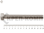 Болты с полной резьбой, нержавеющие DIN933 А2 16х140 (25 шт) – фото
