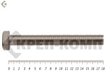 Болты с полной резьбой, нержавеющие DIN933 А2 20х180 (10 шт) – фото