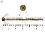 Саморезы для деревянных полов с алмазным наконечником HIMTEX 3.5х60 мм (200 шт) – фото