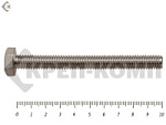 Болты с полной резьбой, нержавеющие DIN933 А2 6х100 "МОСКРЕП" (100 шт) – фото