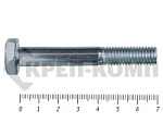 Болты DIN 931, с неполной резьбой, цинк, 10х 70 мм пр.8.8 (25 кг/460) – фото