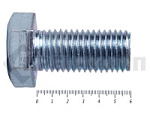 Болты DIN 931, с неполной резьбой, цинк, 30х 60 мм пр.8.8 (9,2 кг/17) – фото