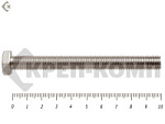 Болты с полной резьбой, нержавеющие DIN933 А2 12х100 "МОСКРЕП" (25шт) – фото