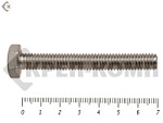 Болты с полной резьбой, нержавеющие DIN933 А2 6х 70 "МОСКРЕП" (100 шт) – фото